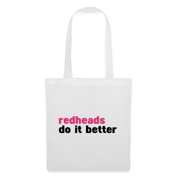 redheads do it better (redheads do it better) - Tote Bag - white - Front