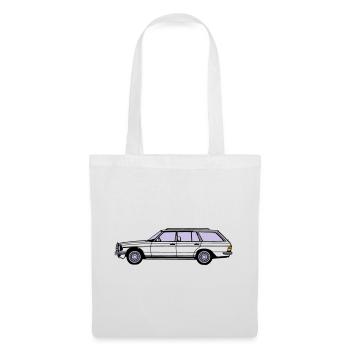 MB W123 T Model Kombi ...(25) - Stoffbeutel - Weiß - Vorne