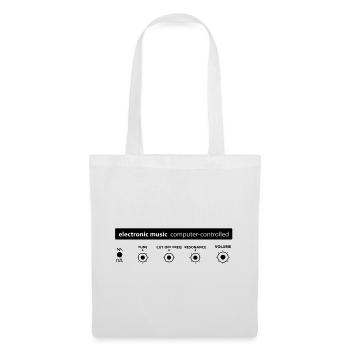 electronic music - Tote Bag - white - Front