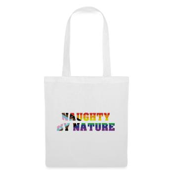 Naughty By Nature - Stoffbeutel - Weiß - Vorne