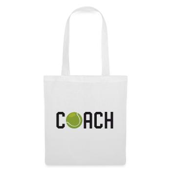 Tennis Coach - Tote Bag - white - Front
