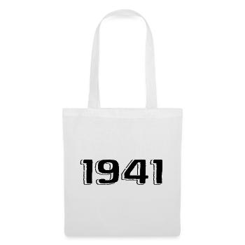 Vintage 1941 Born Birthday Retro 1941 - Tote Bag - white - Front