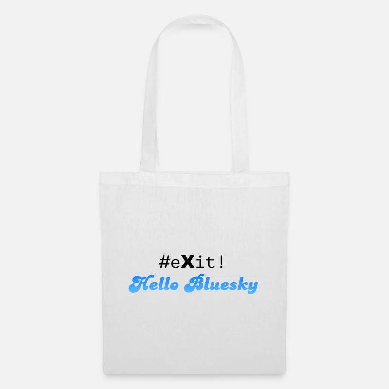 #eXit ! - Sac en tissu - blanc