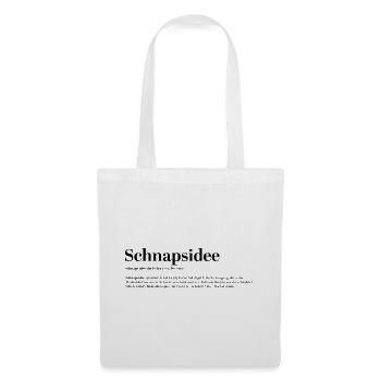 Crazy idea definition fun fun funny - Tote Bag - white - Front