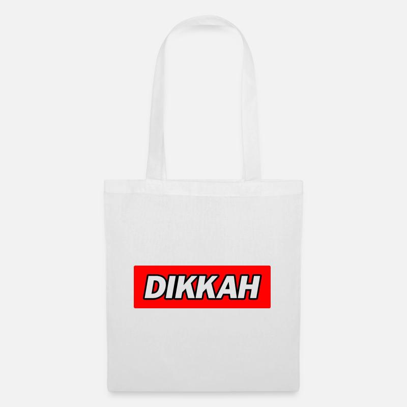  Dikkah - Funny Memes - Stoffbeutel - Weiß