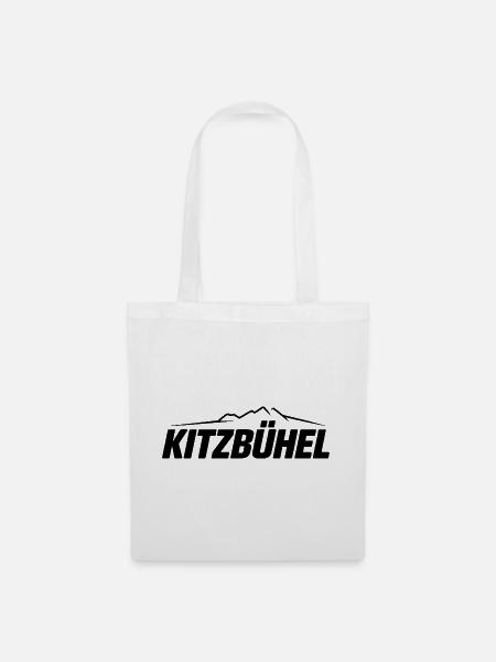 Kitzbühel - Souvenir Design - Stoffbeutel - Weiß