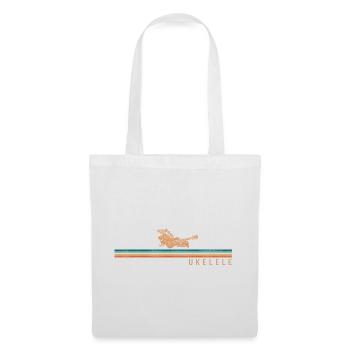 Hawaiian Ukulele Uke Retro Vintage - Tote Bag - white - Front