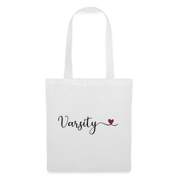 Varsity Heart Design - Stoffbeutel - Weiß - Vorne