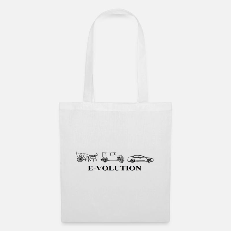 E-Volution Auto Evolution - Sac en tissu - blanc