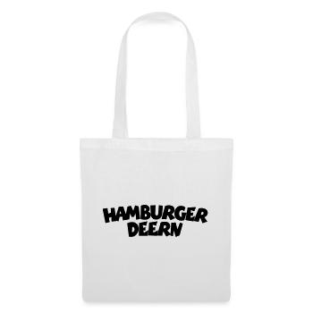 Hamburger Deern - Stoffbeutel - Weiß - Vorne