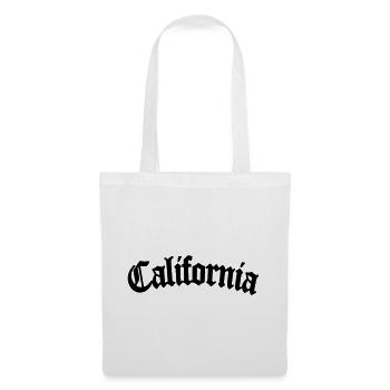 Californie - Sac en tissu - blanc - Devant