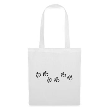 Cartoon Cats Paws - Tote Bag - white - Front