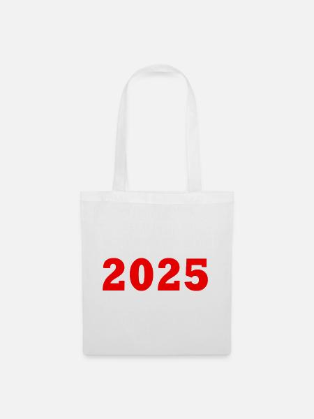 2025 - Stoffbeutel - Weiß