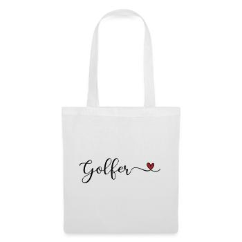 Golfer - Stoffbeutel - Weiß - Vorne