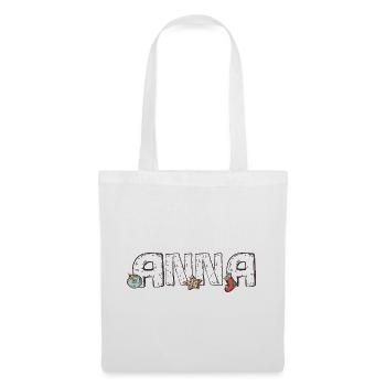 Anna Weihnachten  - Stoffbeutel - Weiß - Vorne