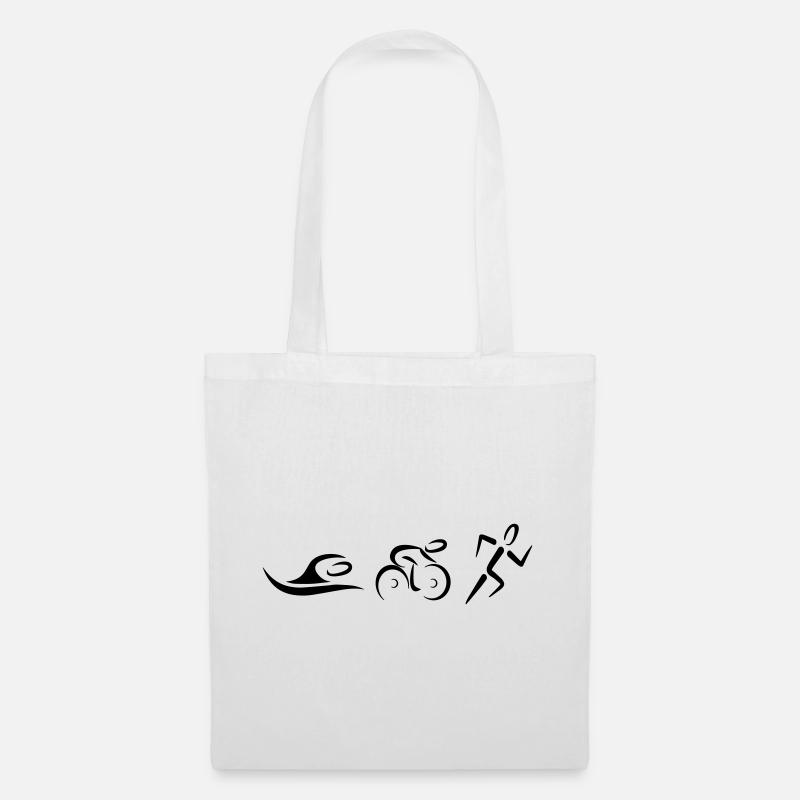Triathlon - Tote Bag - white