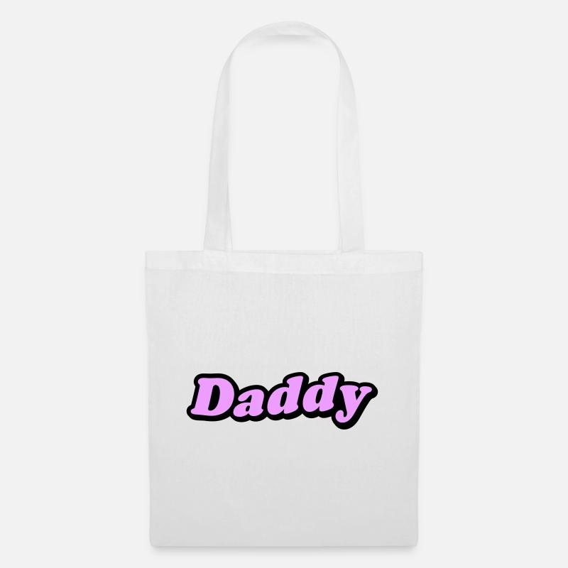Daddy - Tote Bag - white
