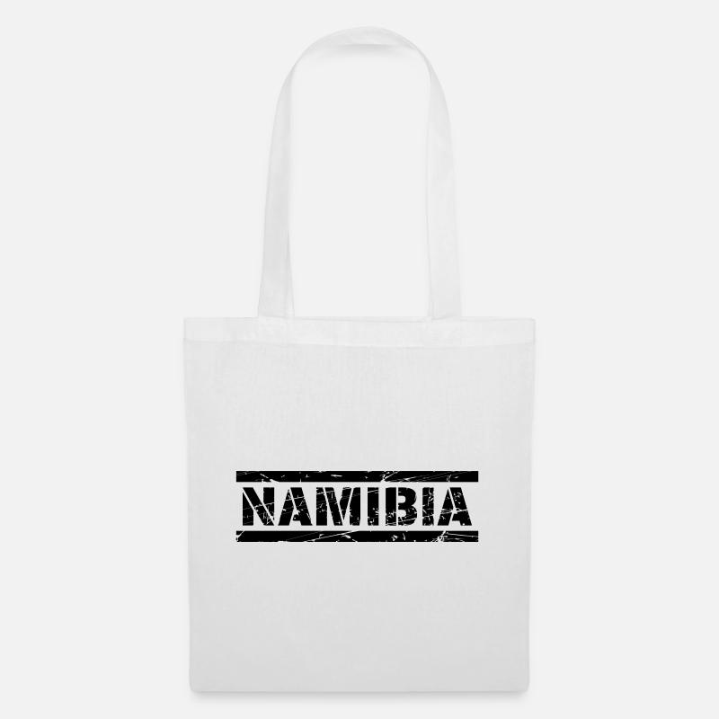 Namibia - Stoffbeutel - Weiß