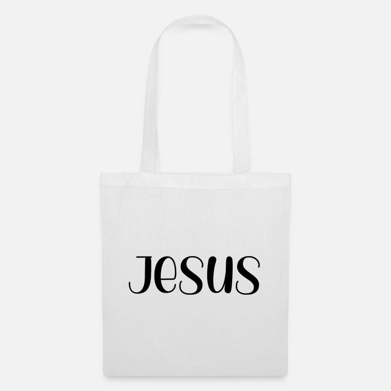 Jesus - Stoffbeutel - Weiß