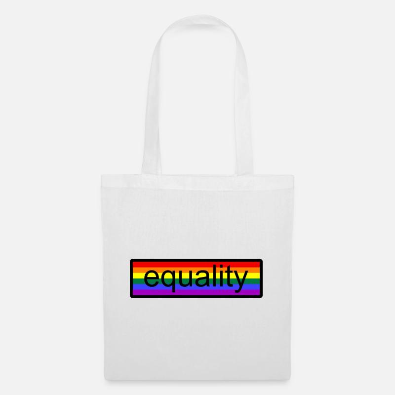 Equality - Stoffbeutel - Weiß