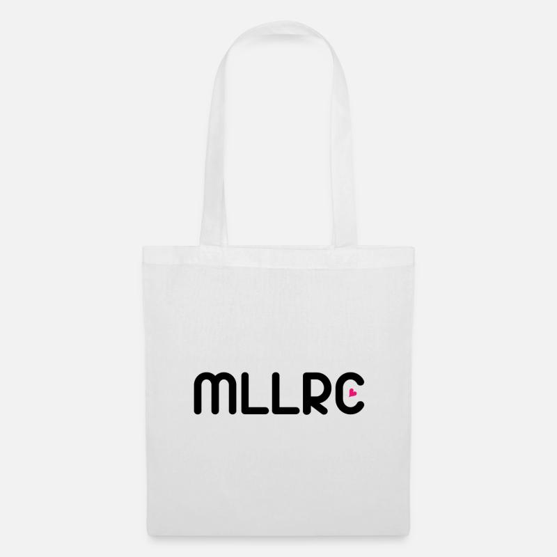 MLLRC DAS Original "Mallorca" rosa Herz - Stoffbeutel - Weiß