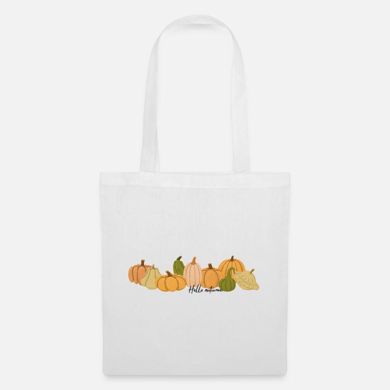 Hello autumn - Tote Bag - white