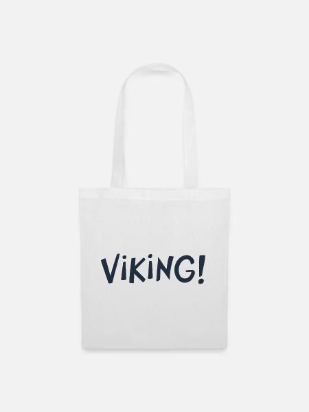 Viking Cree Grober Tippfehler - Stoffbeutel - Weiß