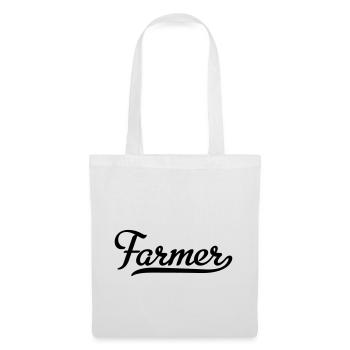 Farmer - Sac en tissu - blanc - Devant
