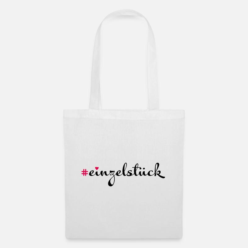 Einzelstück - Stoffbeutel - Weiß