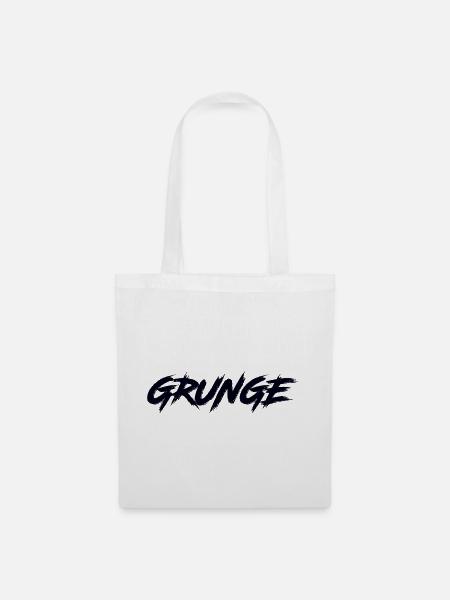 GRUNGE - Stoffbeutel - Weiß