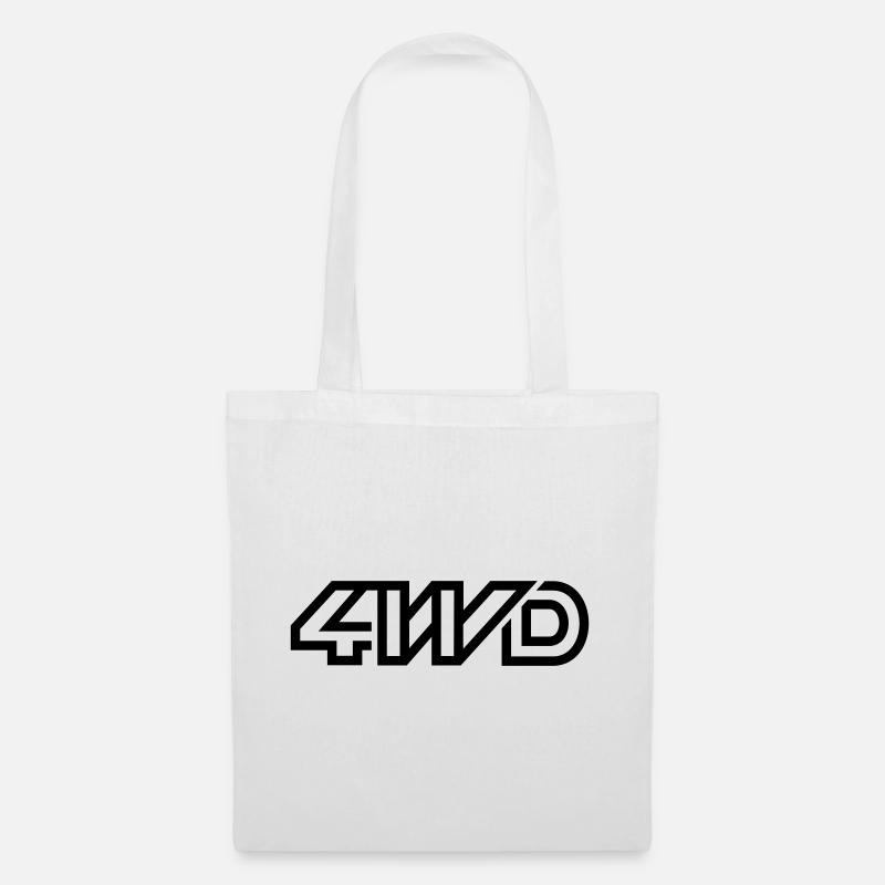 4WD - Tote Bag - white
