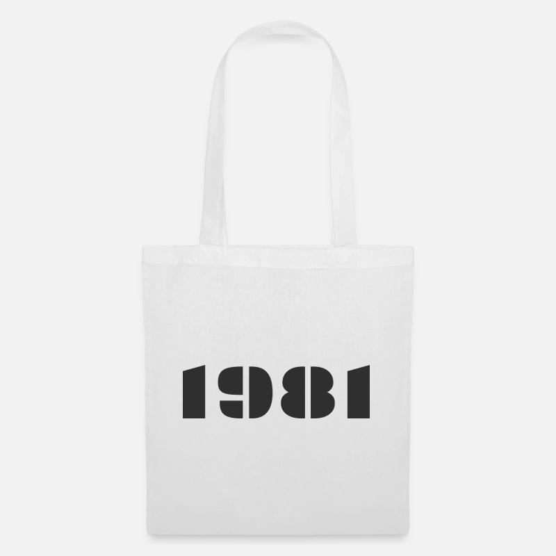 1981 - Tote Bag - white