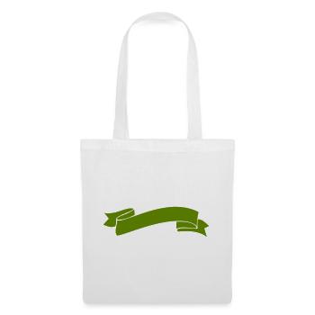 banderole_symbol- - Stoffbeutel - Weiß - Vorne