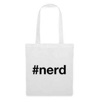 Nerd Hashtag Gamer - Tote Bag - white - Front