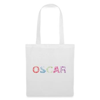 Oscar Letter Name - Tote Bag - white - Front