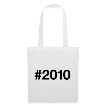 2010 Born 16 Years 16th Birthday - Tote Bag - white - Front