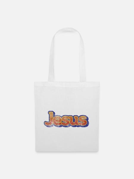 Jésus - Sac en tissu - blanc