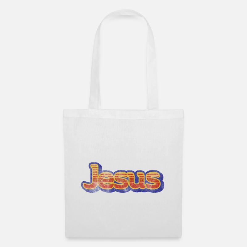 Jesus - Stoffbeutel - Weiß