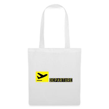 Airplane taking off - Tote Bag - white - Front