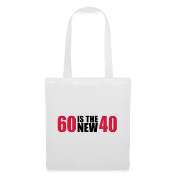 60th birthday - Tote Bag - white - Front