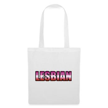 Lesbienne - Sac en tissu - blanc - Devant