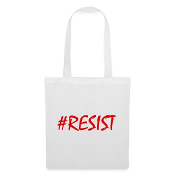 Resist - Tote Bag - white - Front