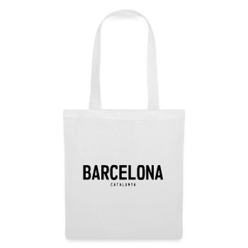 Barcelona Katalonien - Stoffbeutel - Weiß - Vorne