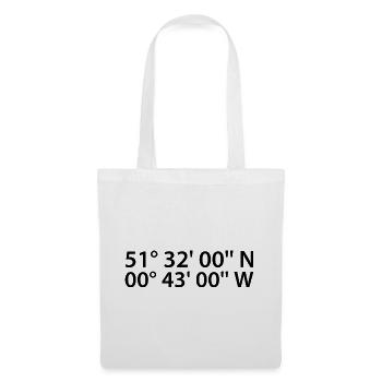 Southend-on-Sea coordinates - Tote Bag - white - Front