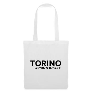 Torino coordinates - Tote Bag - white - Front