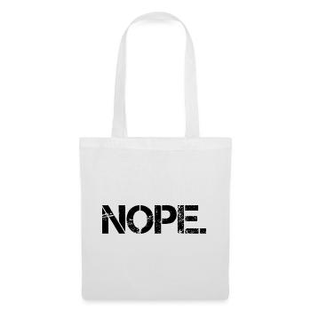 Nope - Tote Bag - white - Front