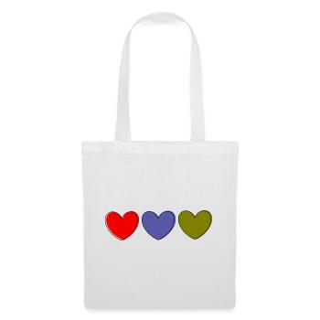 Cadeau pour la fête des mères : Idée de cadeau pour la fête des mères - Sac en tissu - blanc - Devant