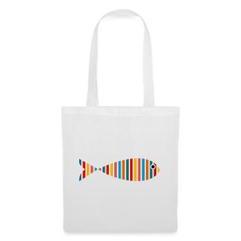 SARDINE. FISH. APRIL FOOL. EASTER. SEA - Tote Bag - white - Front