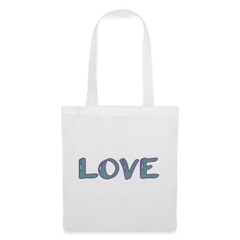 I LOVE YOU. SAINT VALENTINE. bachelorette party. LOVE. I LOVE YOU. - Tote Bag - white - Front