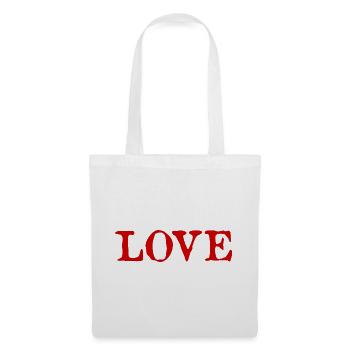 LOVE. COUPLE. JUST MARRIED. bachelorette party. SAINT VALENTINE. - Tote Bag - white - Front
